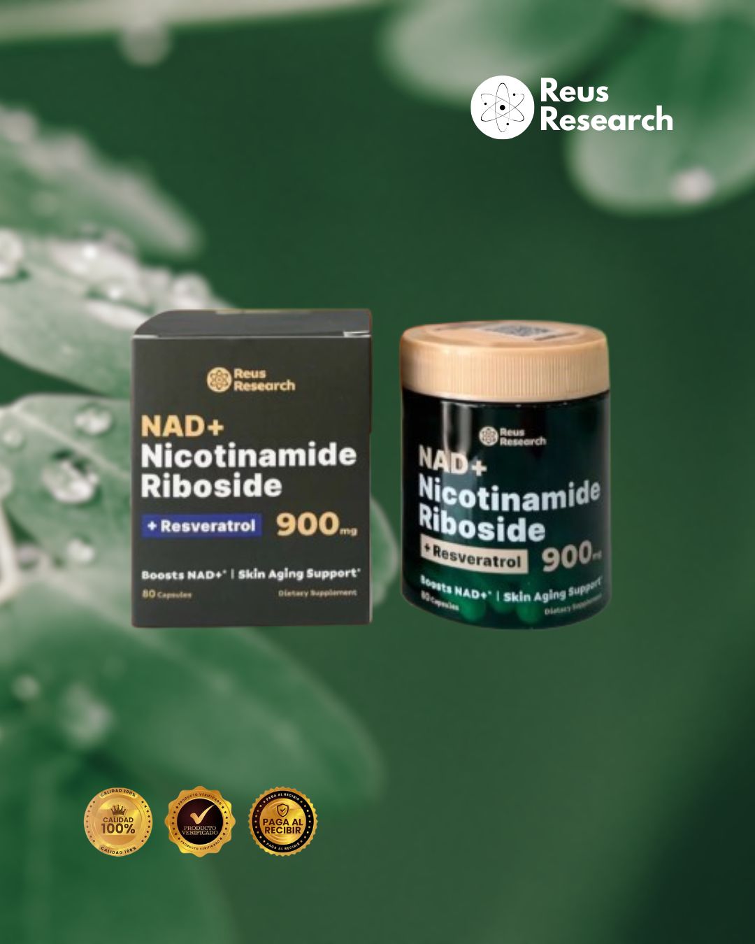 Suplemento Natural Antienvejecimiento x 80 cápsulas